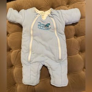 Baby Merlin Magic Sleepsuit - Size Small - 3-6 Months - Blue